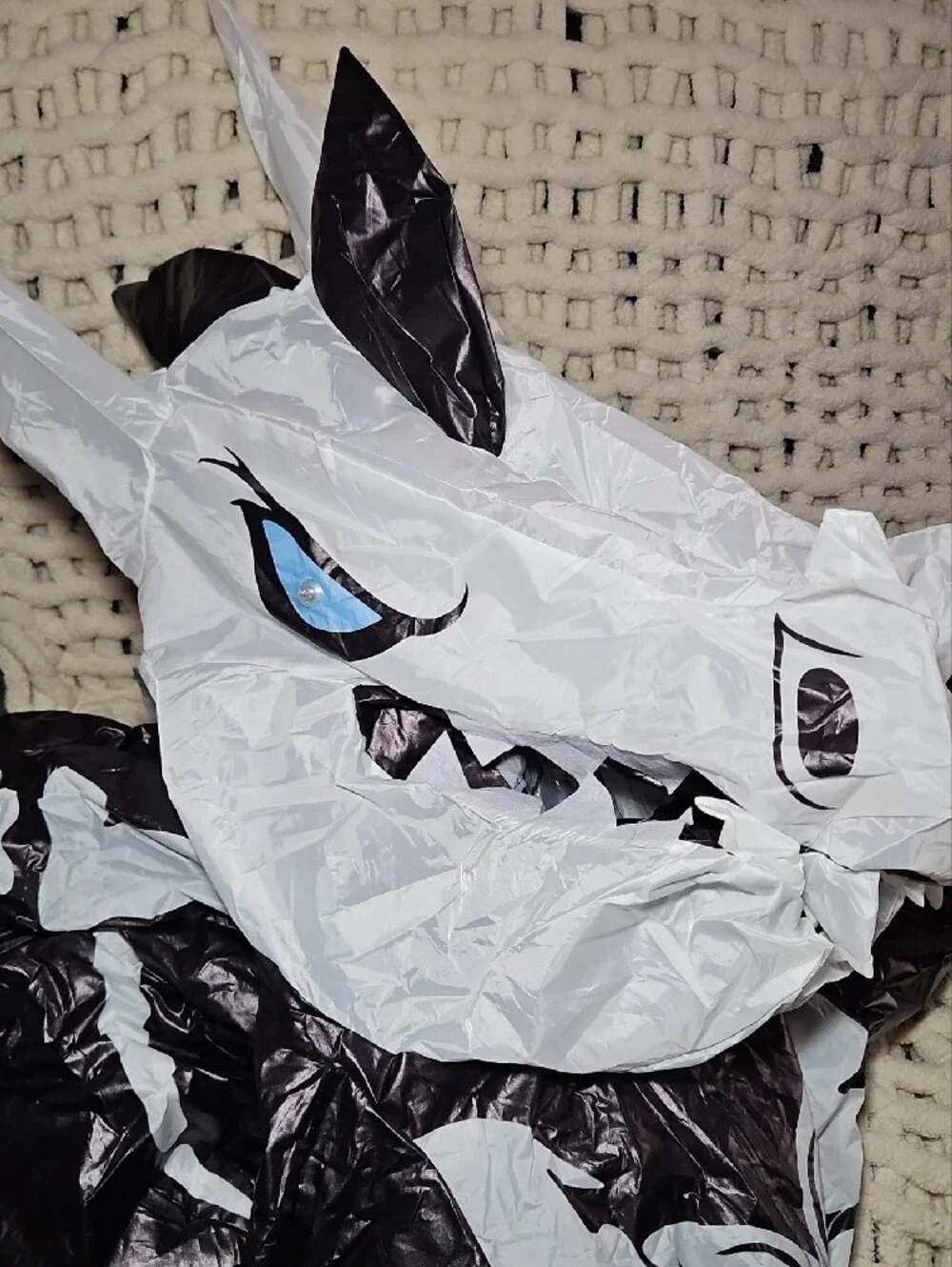 Spooktacular Creations Full Body Dragon Skeleton Inflatable Costume Kids Medium